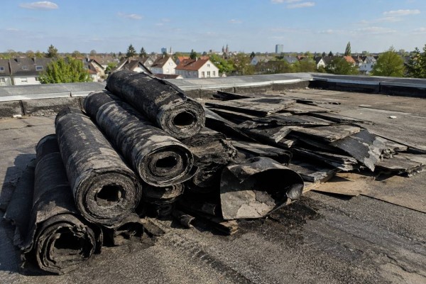 Dachpappe entsorgen